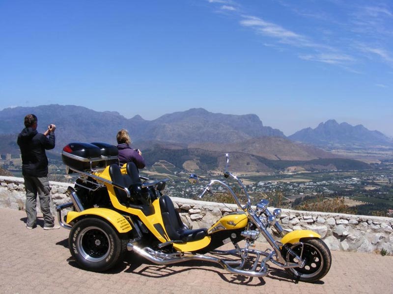 Full day Cape Winelands trike tour
