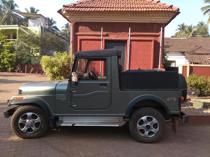 Self Driven Mahindra Thar Jeep For Hire In North Goa Tour