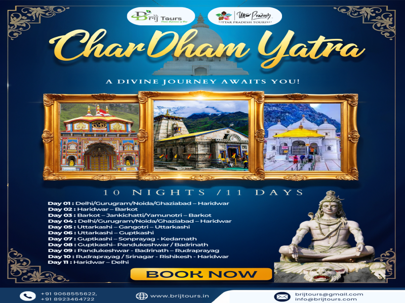 Char Dham Yatra Tour Ex - Delhi 10 Nights 11 Days Image