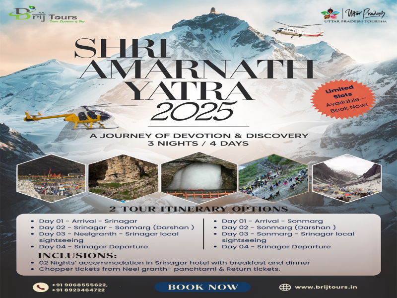 3 Night Amarnath Yatra With Helicopter Image