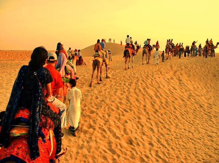 Golden Triangle With Dunes Tour