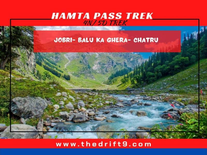 Hamta Pass Trek- 4 Nights/ 5 Days Package