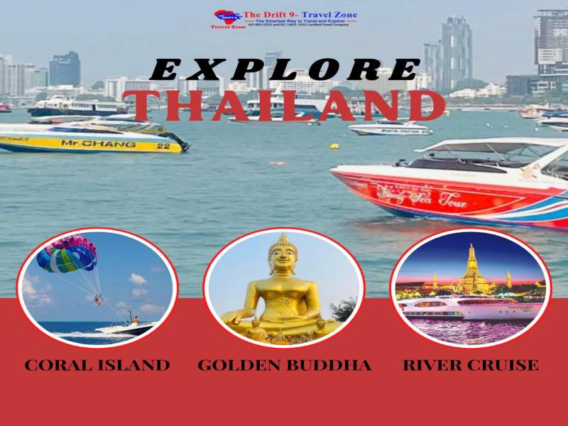 Pattaya- Bangkok Trip- 4 Nights 7 Days