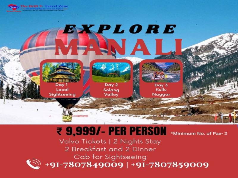 Solang Valley Package- 3 Nights 5 Days