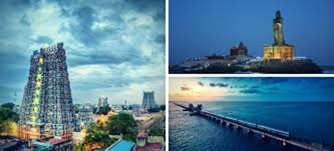 Madurai - Kodai - Rameshwaram - Kanyakumari Tour