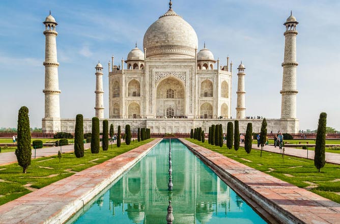 Beautiful Hill View With Taj Mahal Tour