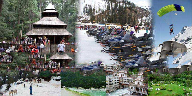 Delhi + Manali + Kullu + Naggar + Delhi Via Cab Tour