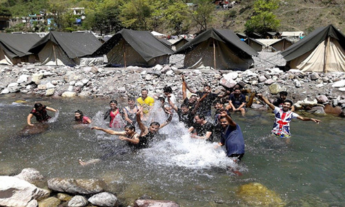 A Camping Tour To Rishikesh