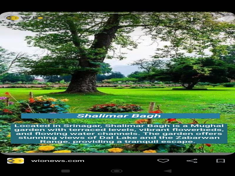 Srinagar Holiday Packages Tour