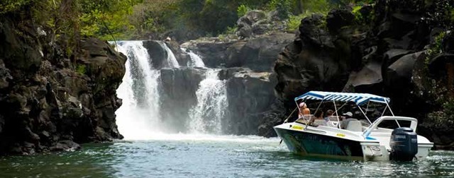 A Full Day At Ile Aux Cerf Island Speed Boat, Waterfall and Lunch On a Private Island Tour