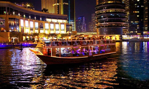 Dubai Marina Dhow Cruise Tour