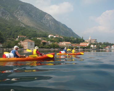 One Day Kayaking In The Bay Of Kotor Package