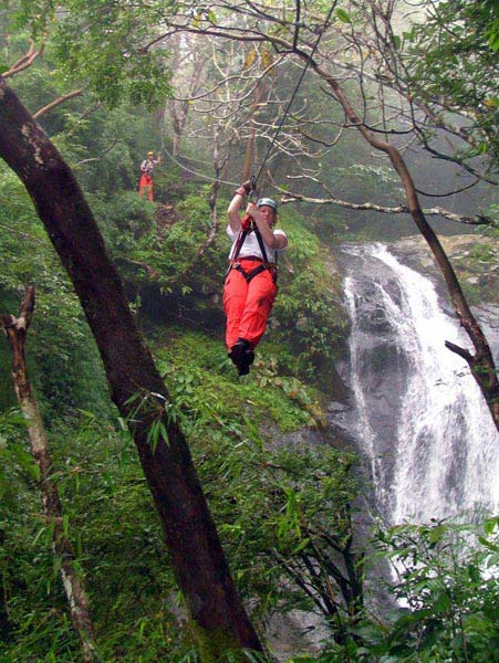 Shore Excursion Puntarenas Zip Line Tour 25 Lines Over 11 Waterfalls, Us$89