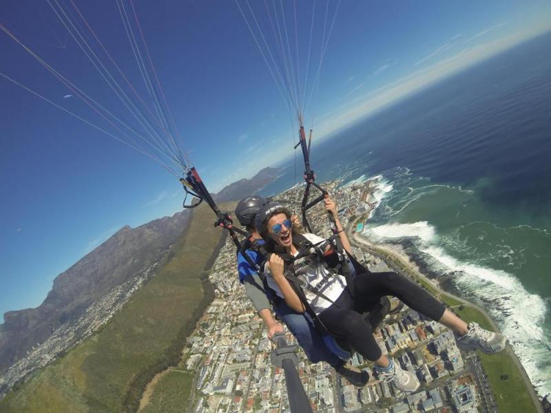 Tandem Paragliding Cape Town Package