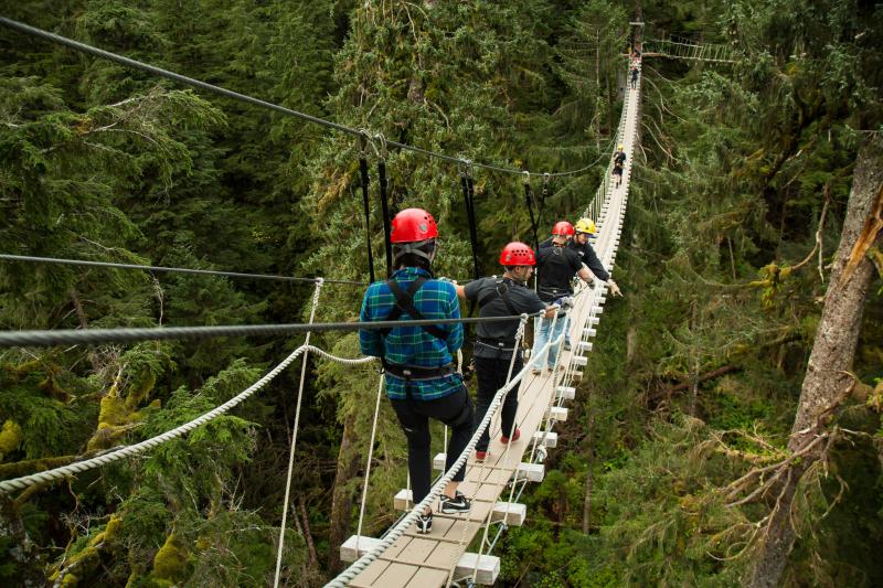 Alaska's Ultimate Canopy Expedition & Juneau Zip Line Tour