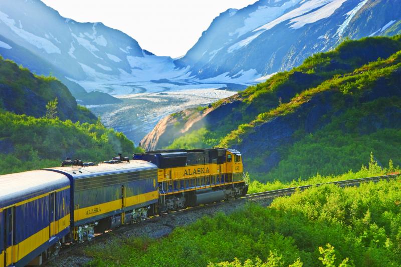 Transfer Whittier To Anchorage Via Glacier Discovery Train Package.