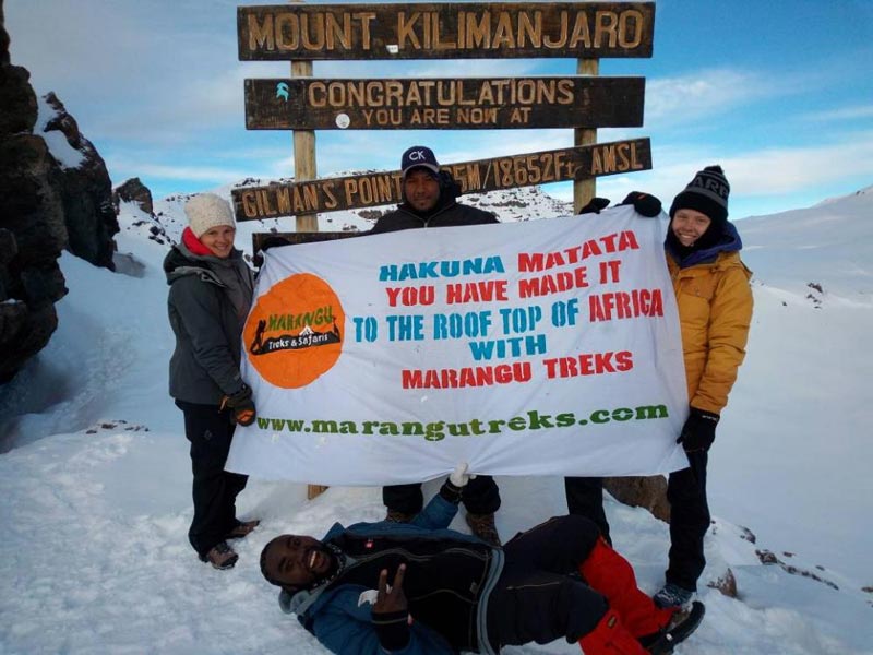 5 Days Mt.kilimanjaro Climbing - Marangu Route