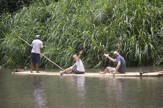 Full Day Elephant Caring – Rice Field Trekking – Maewang Waterfall – Bamboo Rafting Tour Packa