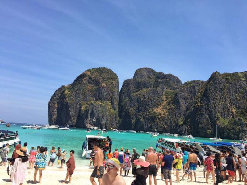 Full Day Phi Phi Island Snorkeling Tour By Big Boat Andaman Wave Master Cruise Package