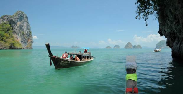 Full Day 4 Islands By Long Tailed Boat Tour Package