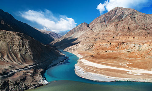 Turbulent View Of Ladakh Tour