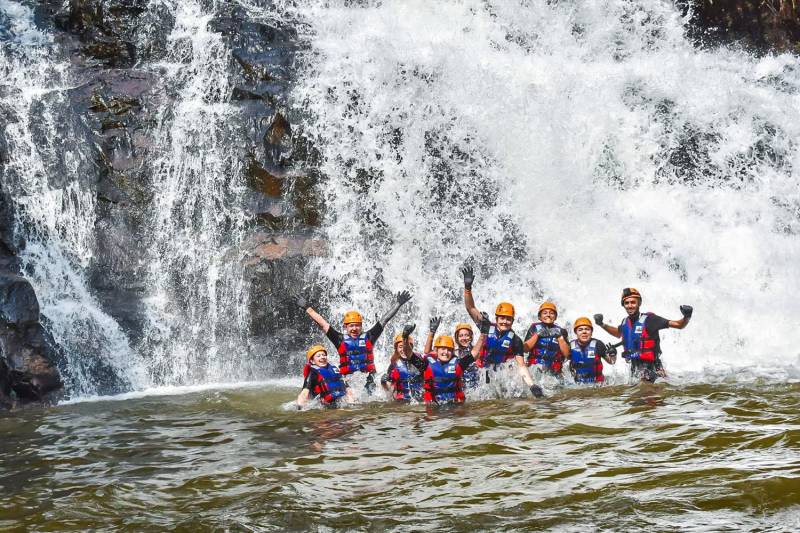Dalat’s Abseiling/rappelling the Waterfalls & Canyons