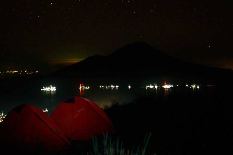 Camp Overnight At Mount Batur Bali Tour