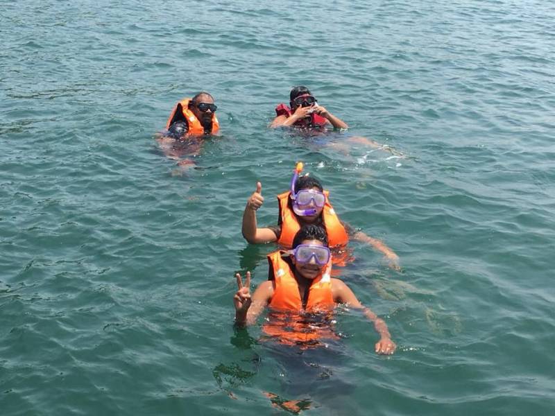 Grand Island Boat Trip with Snorkeling - Goa