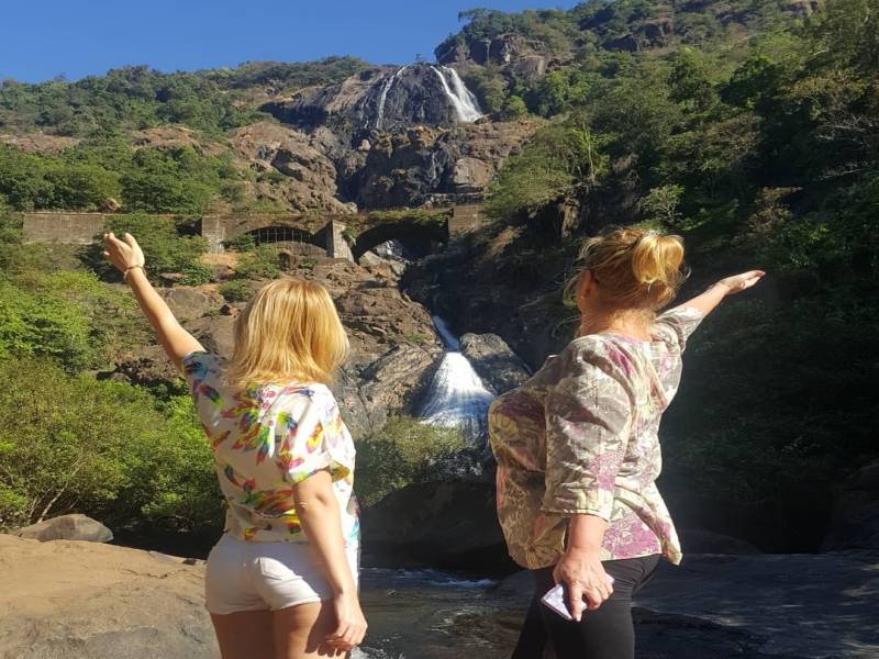 Dudhsagar Falls Tour Package with Jeep Safari + Spice Plantation + Lunch + Pikup Drop