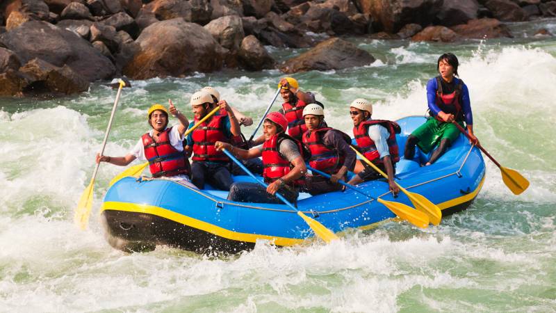 Rafting Camping In Rishikesh With Tempo Traveller