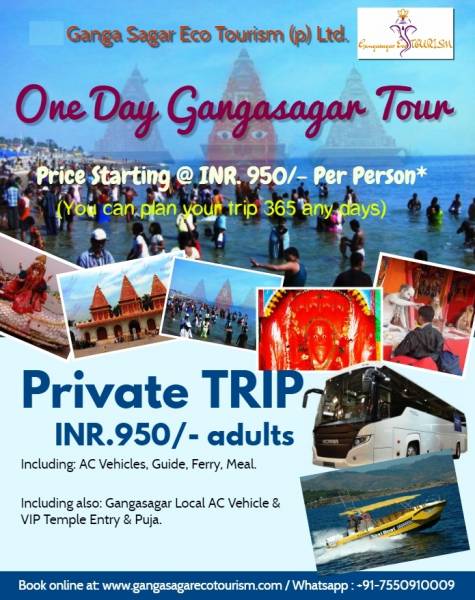 Book Complete Gangasagar Tour Package from Kolkata