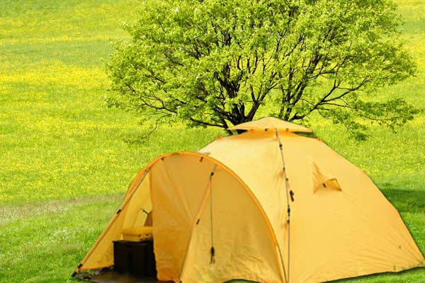 Air Conditioned Imported Alpine Tent In Kumbh Ujjain Tour