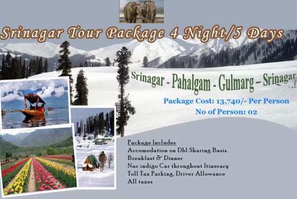 Jammu & Kashmir Tour Package