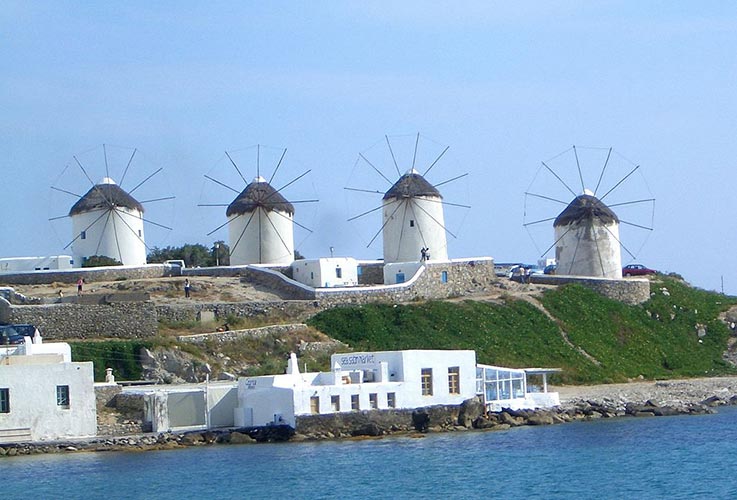 cruise and Athens - Mykonos Tour