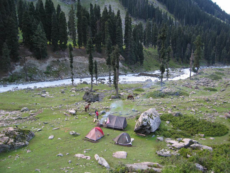 Kashmir Gangabal Trek