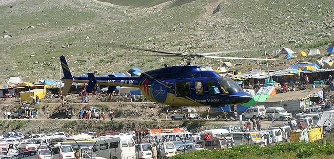 Shri Amarnath Yatra by Helicopter