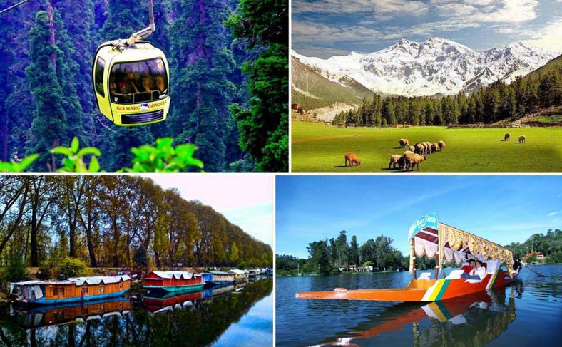 Kashmir (Valley Of Flowers, Mountain, Snow, Jannat On Earth) In 5 Nights Tour