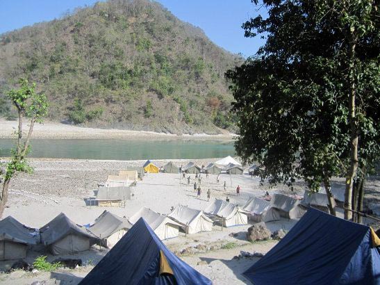 Beach Camping With 16 Kms Rafting