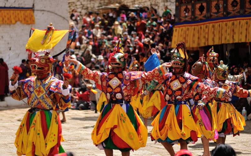 Festival Tour Of Bhutan