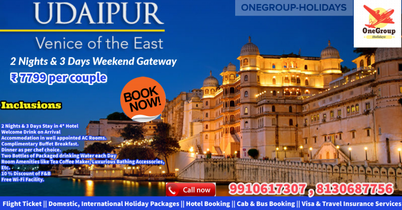 Udaipur Weekend Gateway 2 Nights & 3 Days