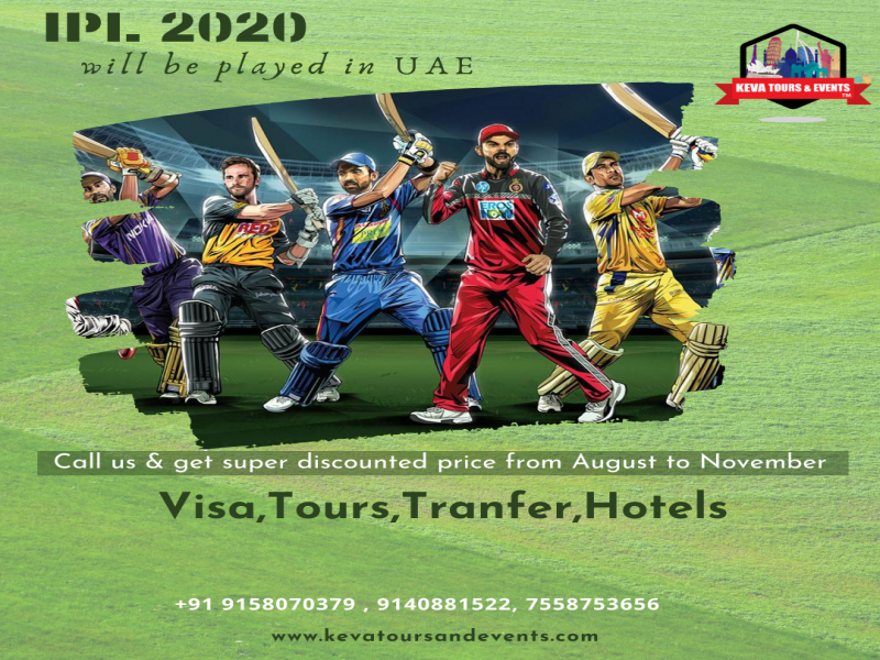 IPL At Dubai - Travel Safe