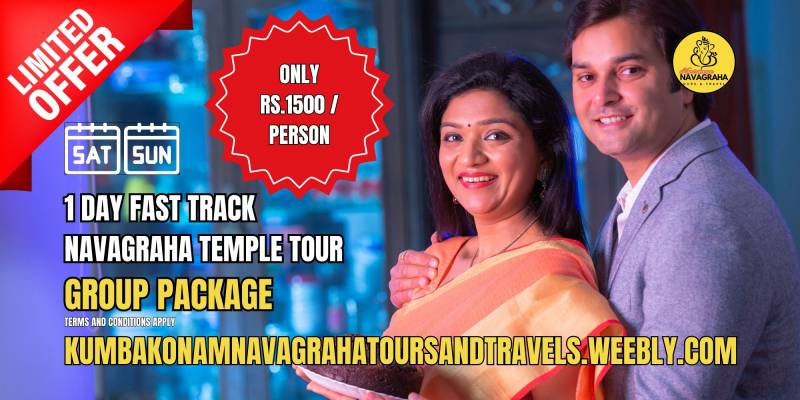 Group Travels: Discover Navagraha Temples in a Day with Kumbakonam Navagraha Tours & Travels