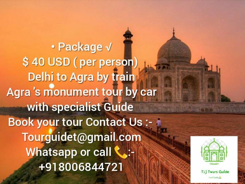 Same Day Tours Of Agra And Tajmahal