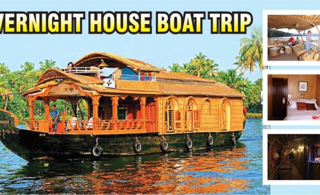 Overnight House Boat Trip