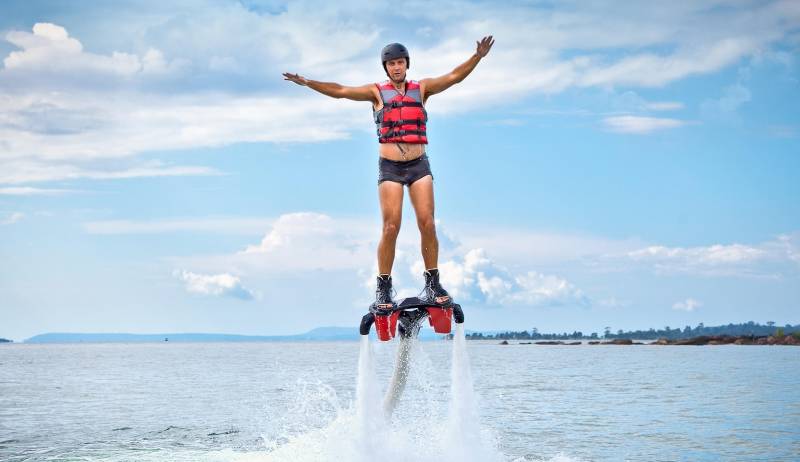FlyBoarding In North Goa