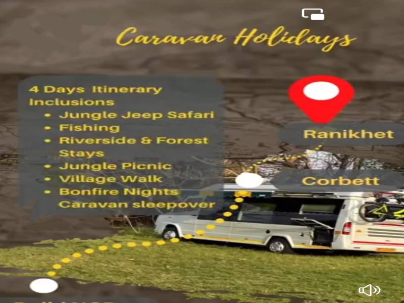 Summer Mountain Caravan Adventure