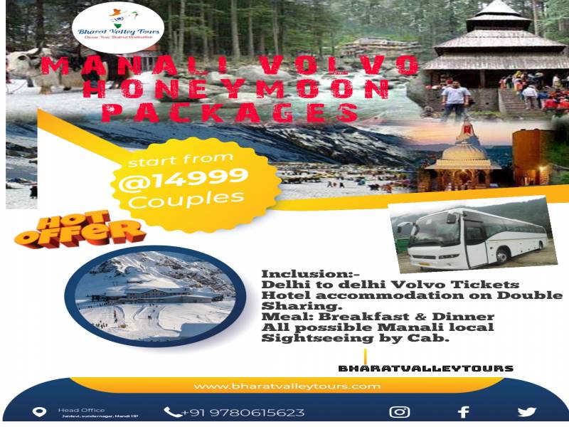 3n/4d Delhi Manali Packages
