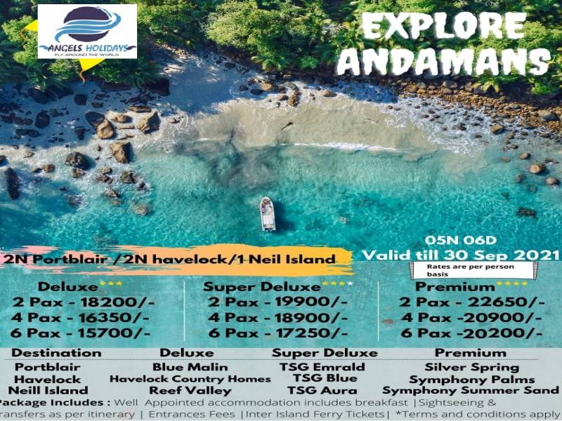 Explorle Andaman 5 Nts/6 Days