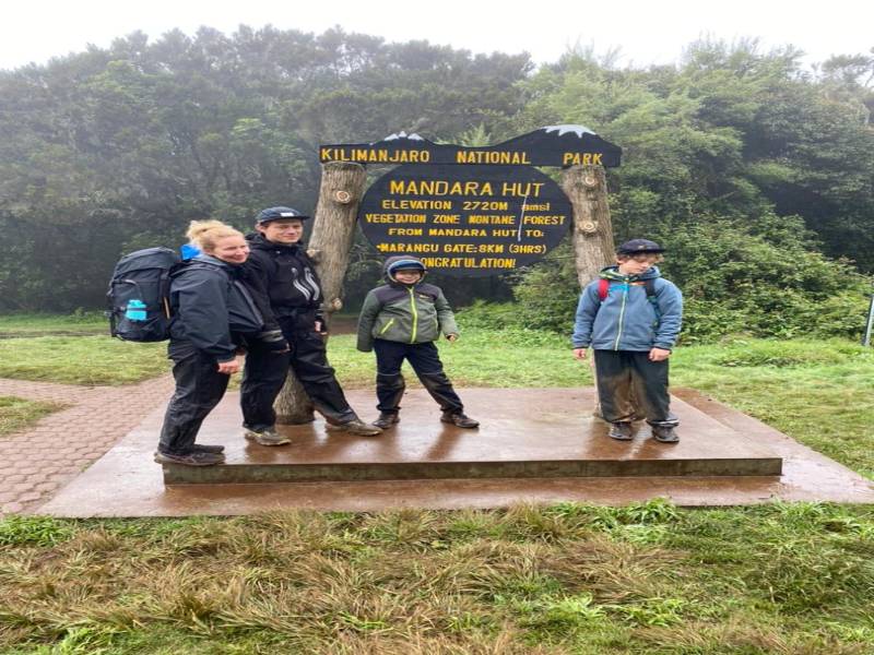 Two Days One Night Mount Kilimanjaro Climbing Via Marangu