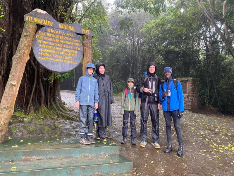 Two Days One Night Mount Kilimanjaro Climbing Via Marangu